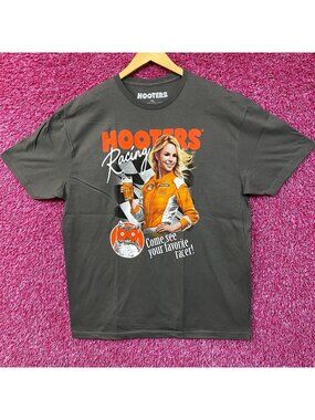 Hooters Racing Come See Your Favorite Racer T-Shirt XL